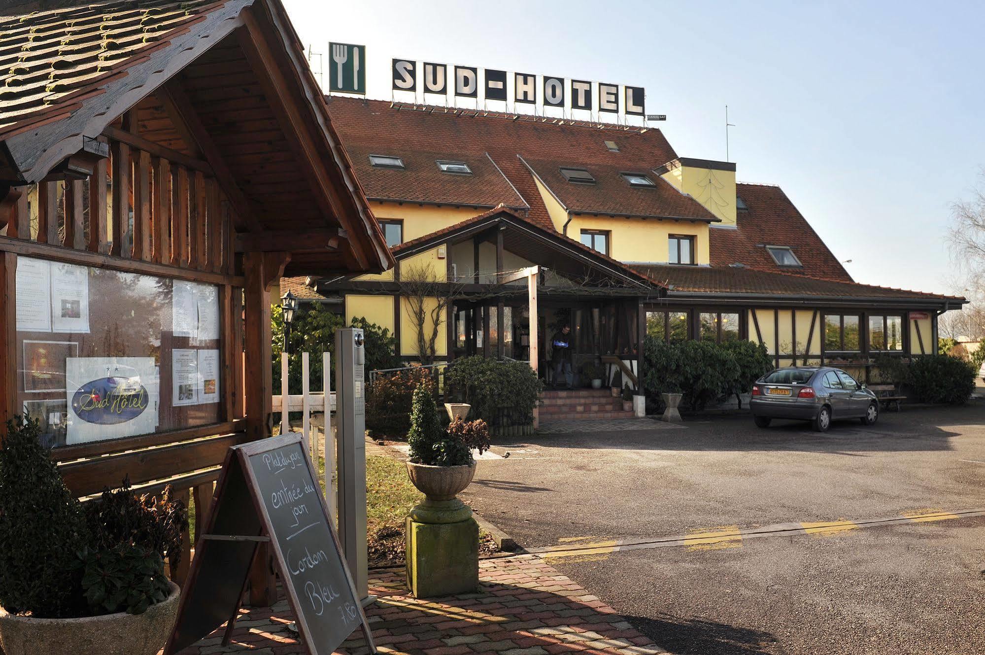 Sud Hotel Huttenheim Exteriér fotografie