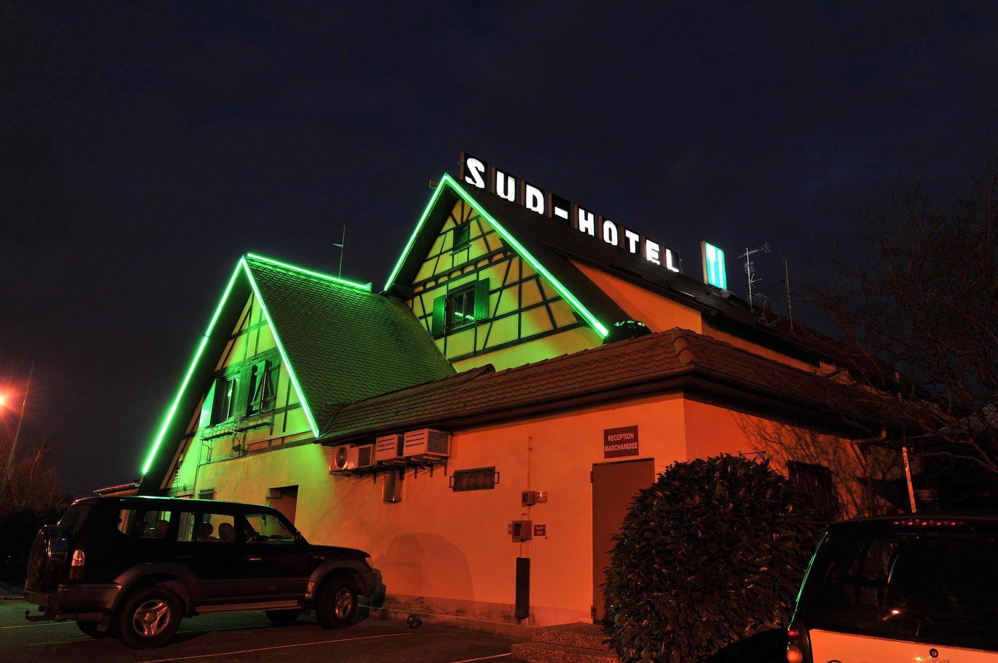 Sud Hotel Huttenheim Exteriér fotografie